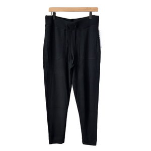 RHONE Daybreak Sweater Black Knit Joggers NWT size M